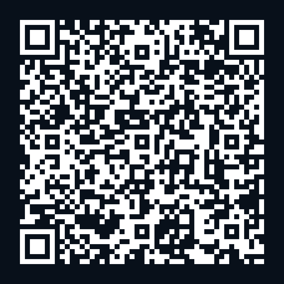 QR-kod till tävlingen