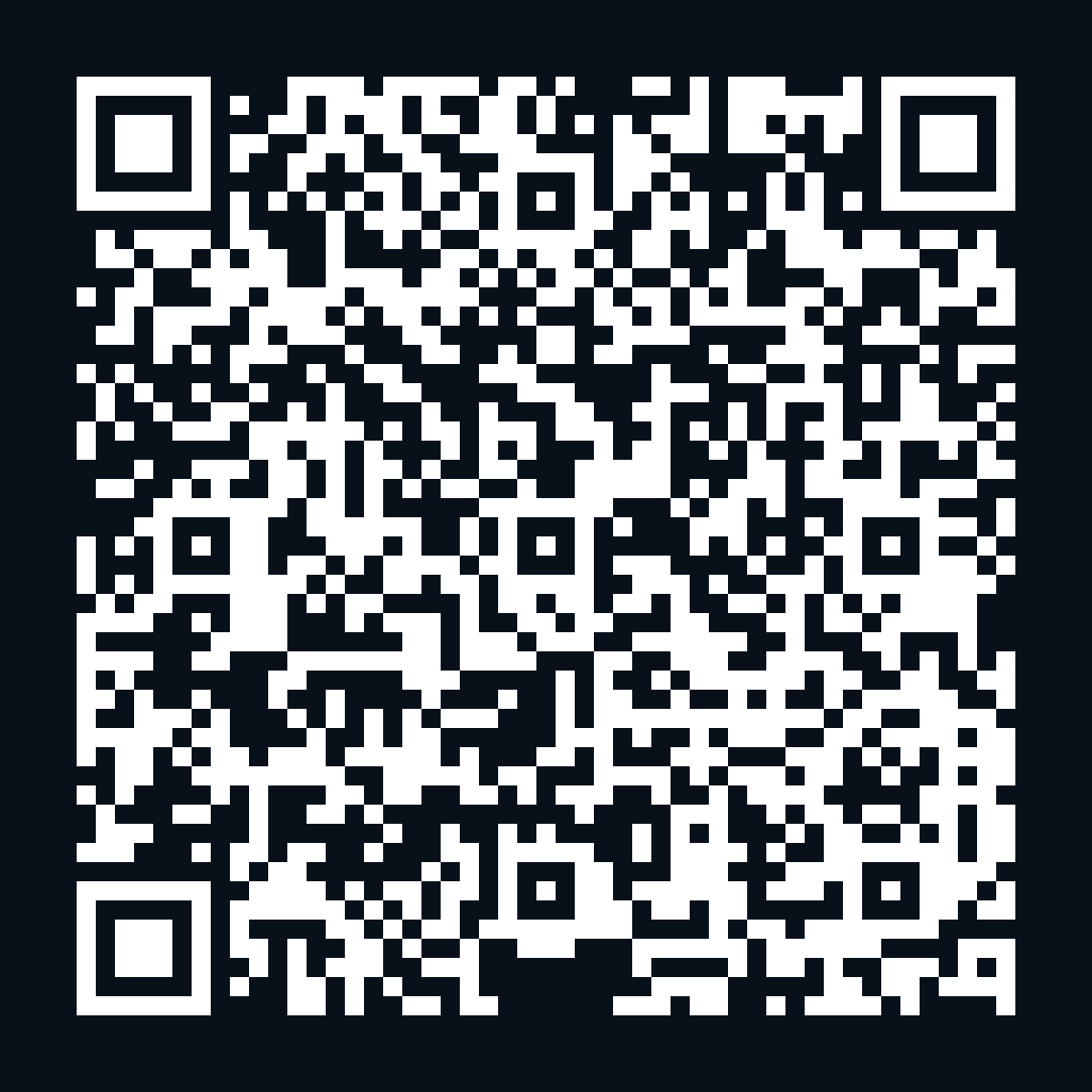 QR-kod till tävlingen